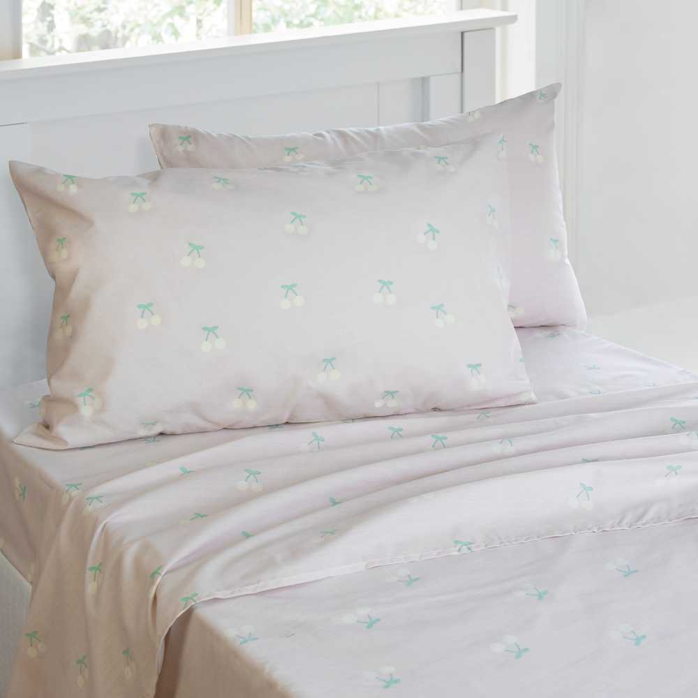 Merideth Lilac Sheet Set | Double Bed