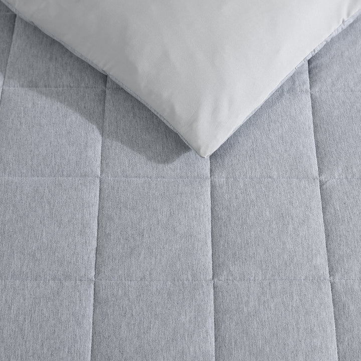 Kenneth Cole Jersey Marle Quilt Cover Set Closeup | My Linen