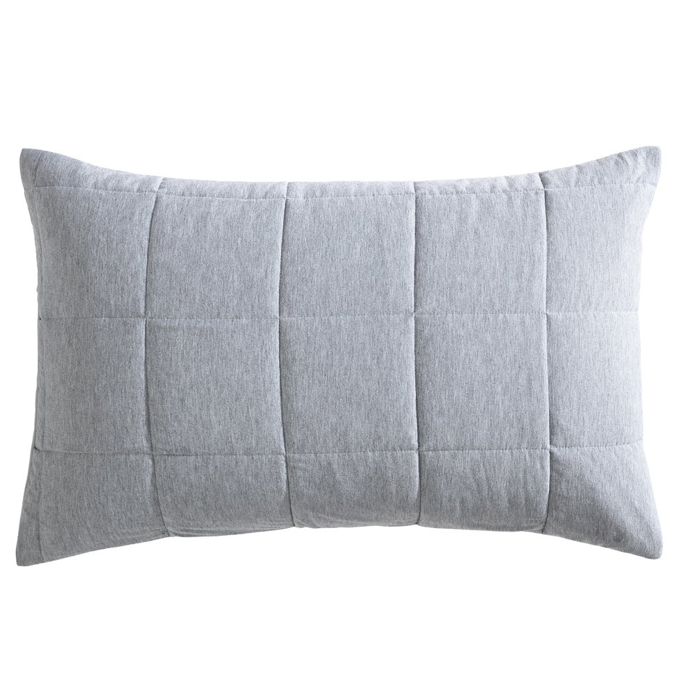 Kenneth Cole Jersey Marle Quilt Cover Set Pillow | My Linen