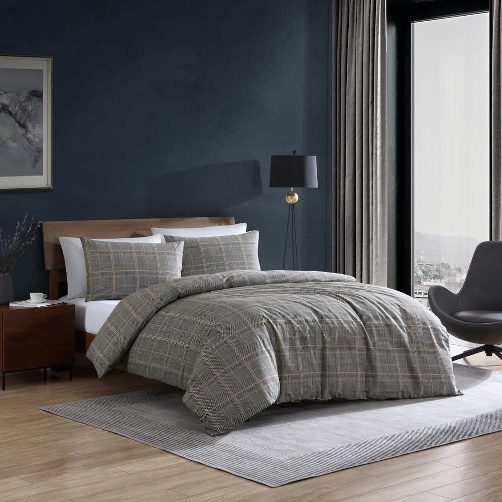 Kenneth Cole Sussex Quilt Cover Set Lifestyle | My Linen