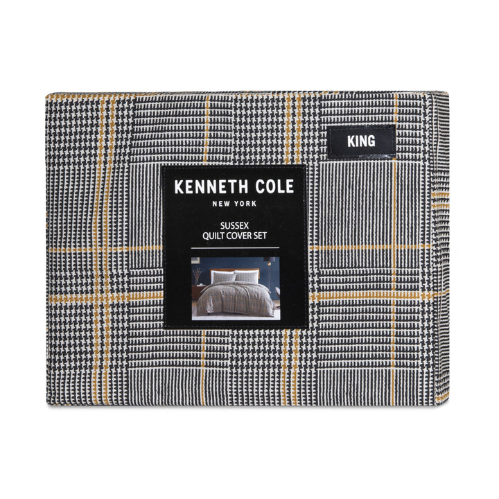Kenneth Cole Sussex Quilt Cover Set Packaged | My Linen