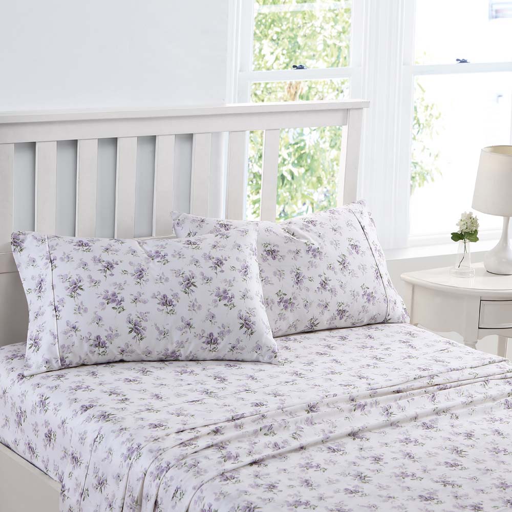 Little Darlings Heather Sheet Set | Single Bed