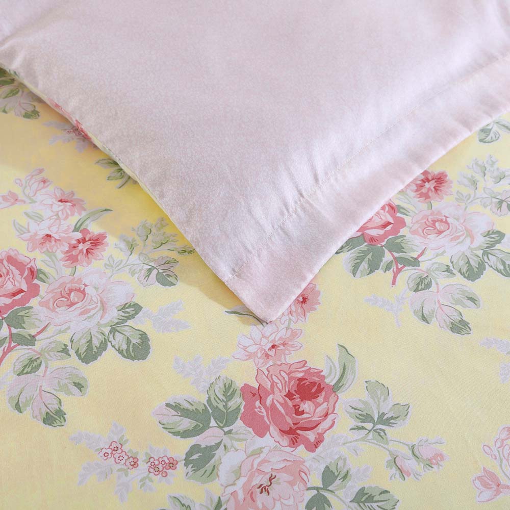 Melany Yellow Quilt Cover Set | Double Bed