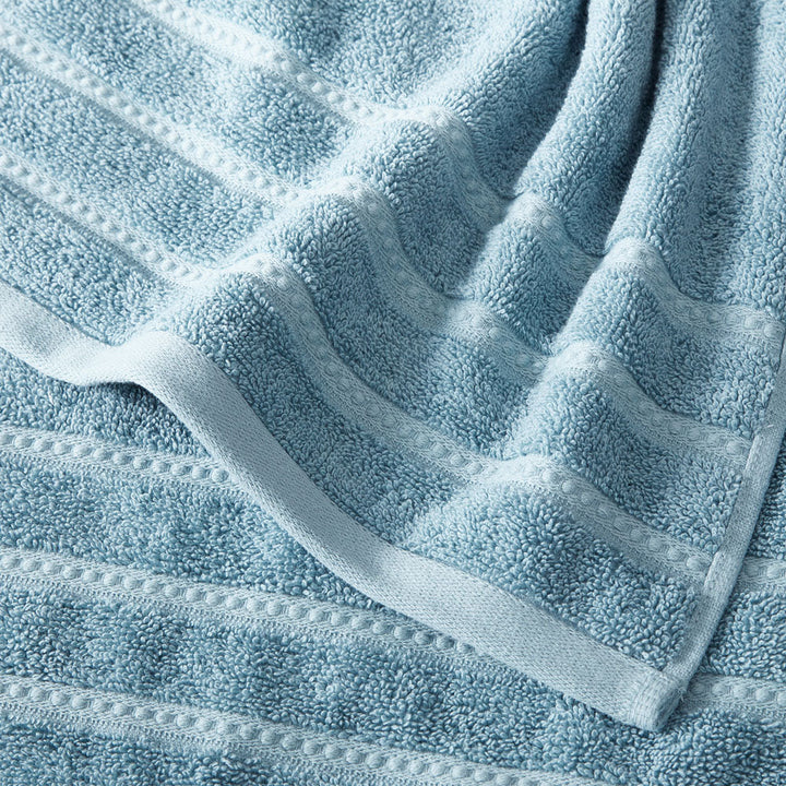Wakefield Denim Jacket 100% Combed Cotton Towels | 4pc Bath Towel Set
