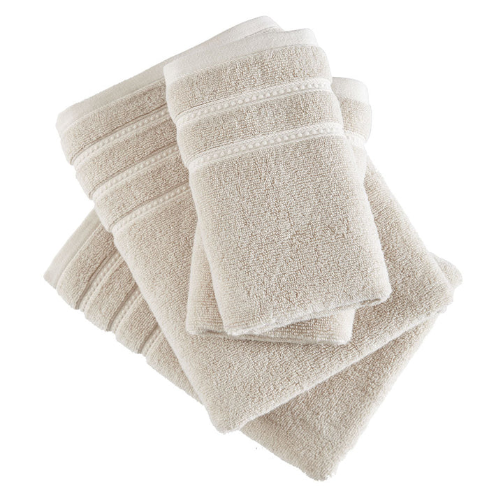 Wakefield Oyster 100% Combed Cotton Towels | 4pc Bath Towel Set