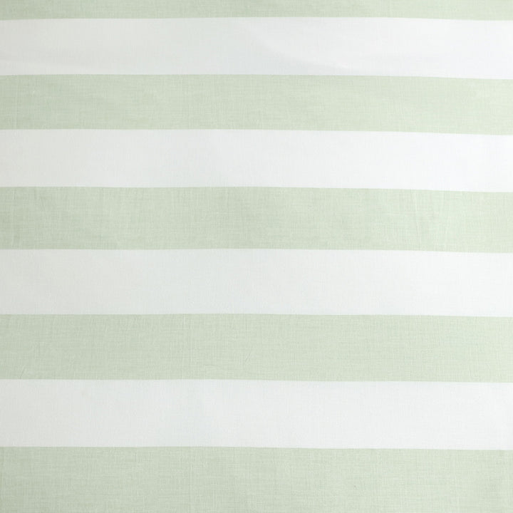 Tommy Bahama Awning Stripe Sage Quilt Cover Set Detail | My Linen