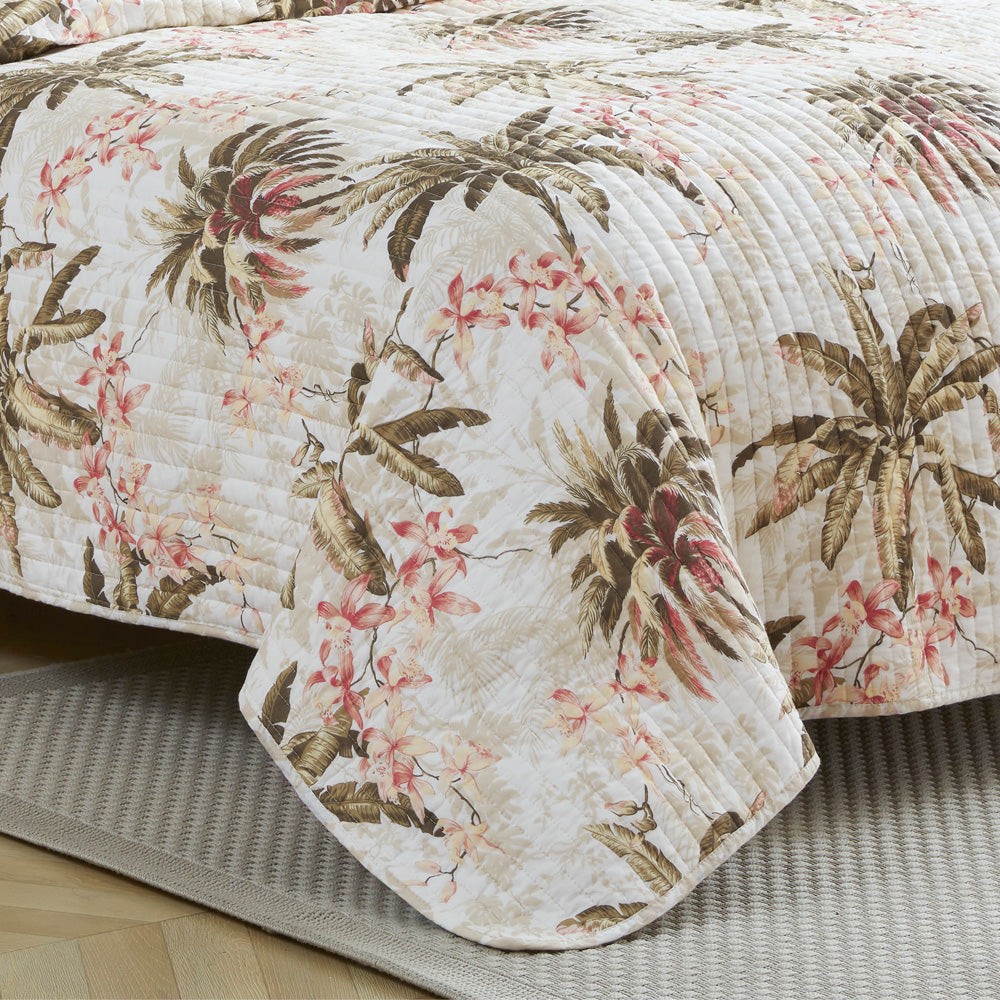 Tommy Bahama Bonny Cove Coverlet Set Corner | My Linen
