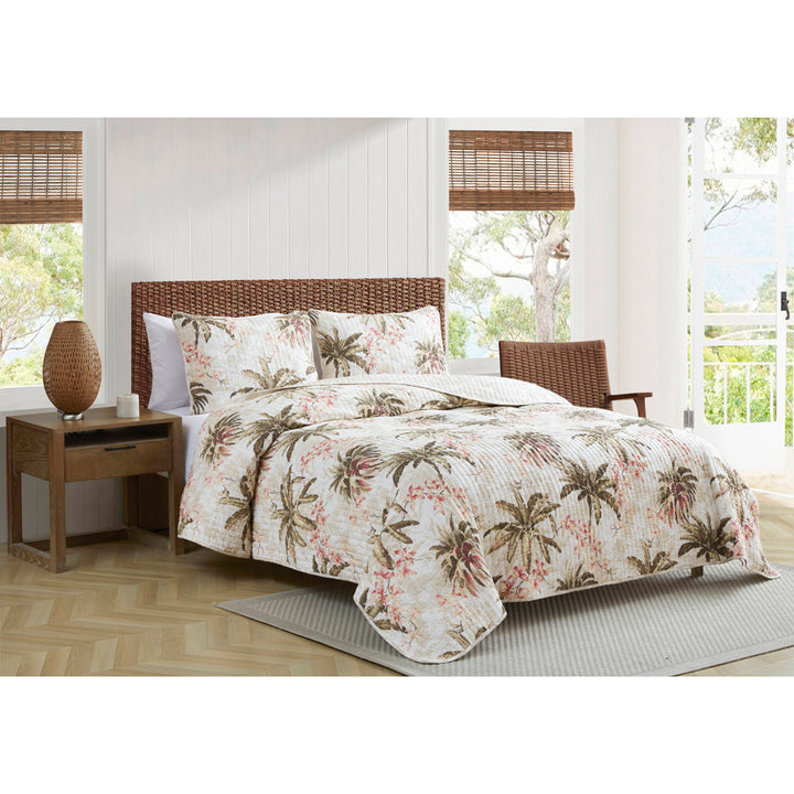 Tommy Bahama Bonny Cove Coverlet Set Lifestyle | My Linen