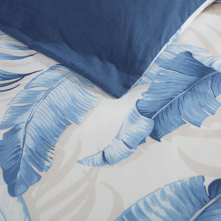 Tommy Bahama Palmiers Quilt Cover Set Closeup | My Linen