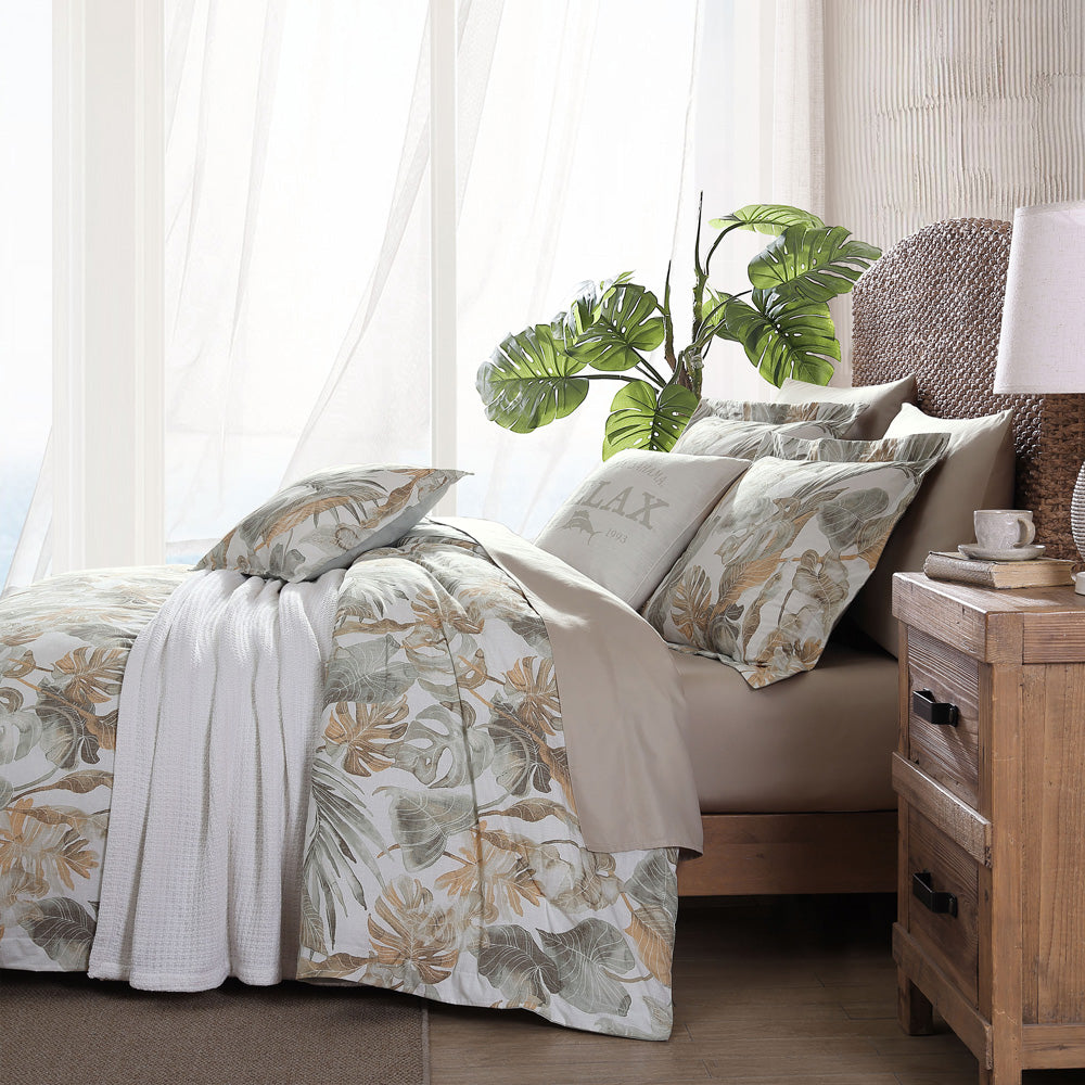 Tommy Bahama Raw Coast Quilt Cover Set Side | My Linen