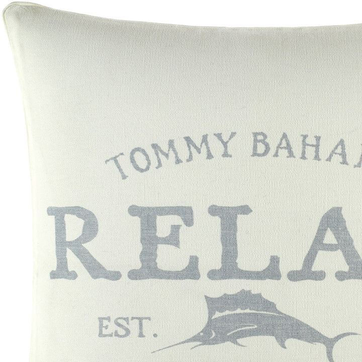 Relax Grey Square Filled Cushion