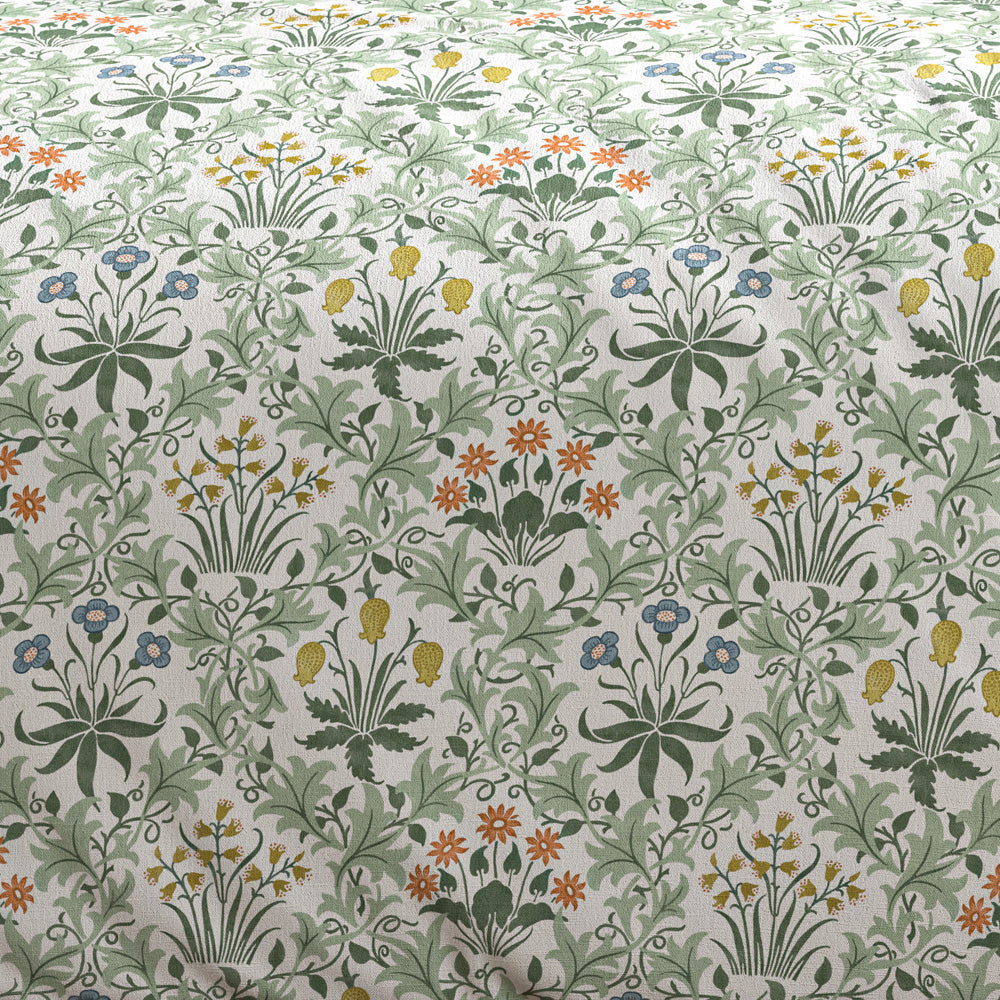 William Morris Celadine Quilt Cover Set Detail | My Linen
