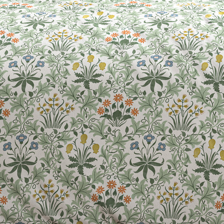 William Morris Celadine Quilt Cover Set Detail | My Linen