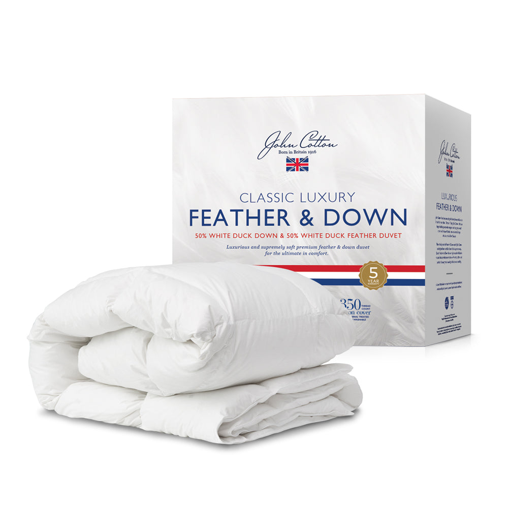 Classic Luxury 50/50 Duck Down & Feather Quilt / Doona | Double Bed