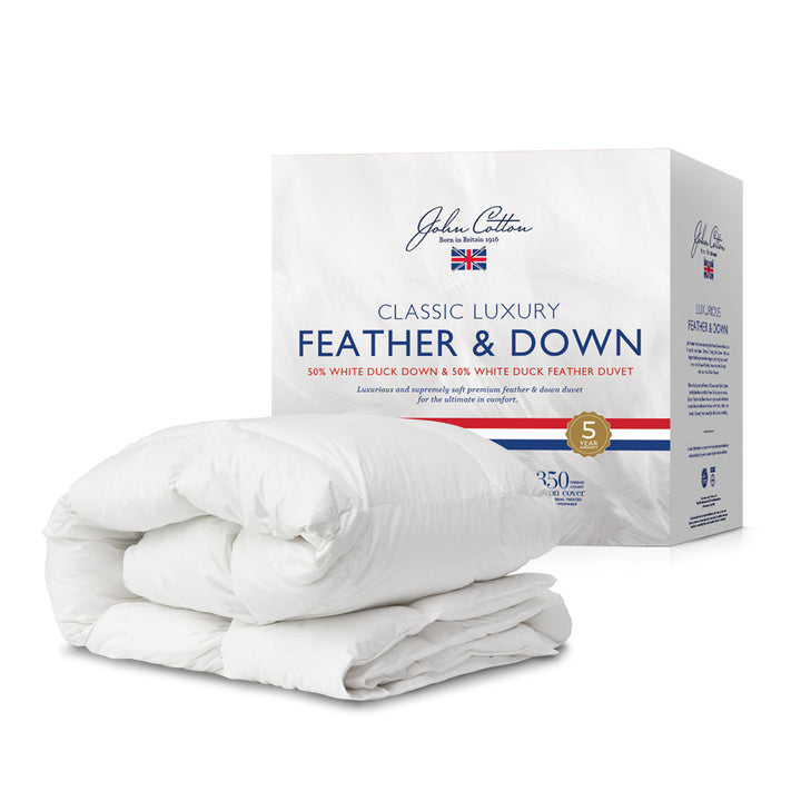 Classic Luxury 50/50 Duck Down & Feather Quilt / Doona | Single Bed