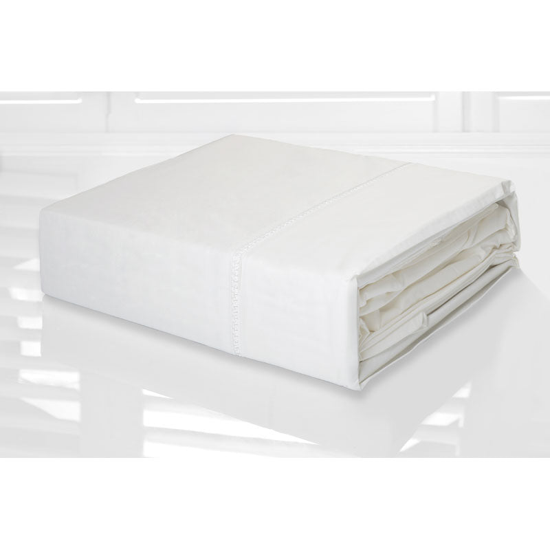 Bamboo Cotton Sheet Set 400TC White | King Bed