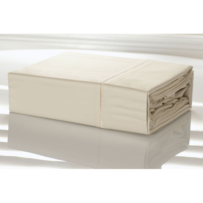 100% Egyptian Cotton Sheet Set 1100TC Cream | King Bed