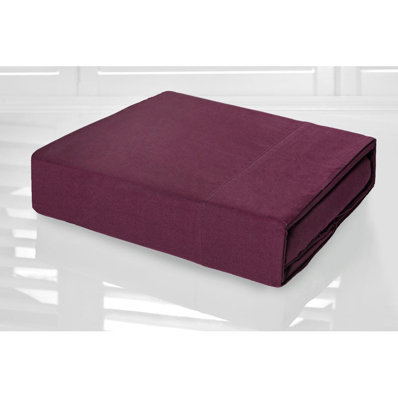 Shiraz Sheet Set 225TC Easy Care Percale | Single Bed