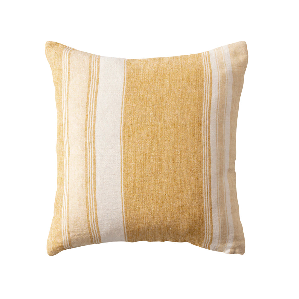 Brooks Mustard Square Filled Cushion