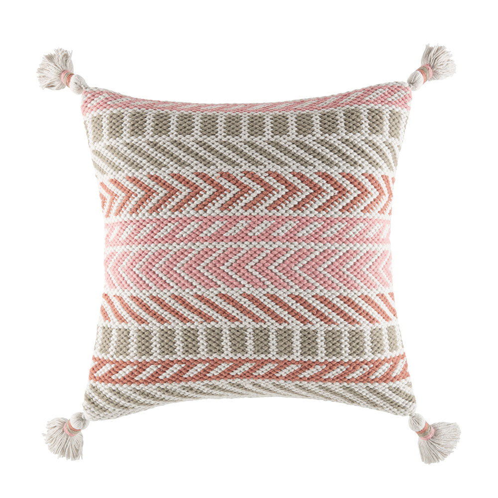 Che Rust Square Filled Cushion