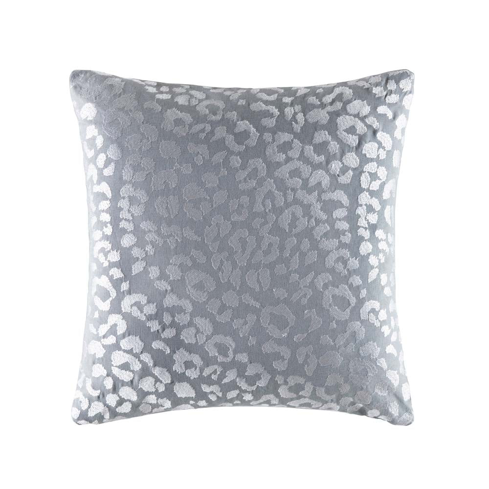 Mondien Grey Square Filled Cushion