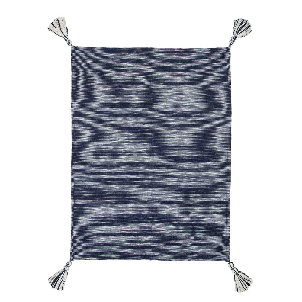 Montauk Navy Throw