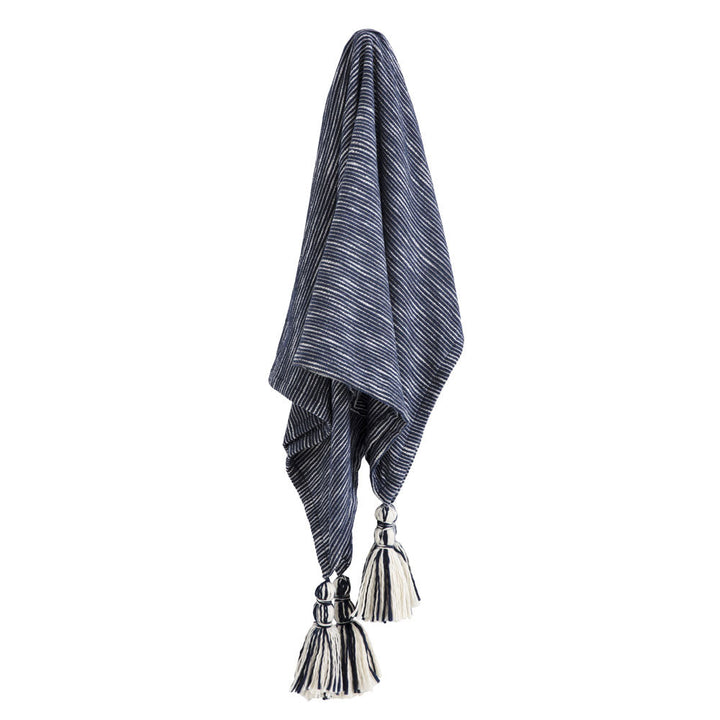 Montauk Navy Throw