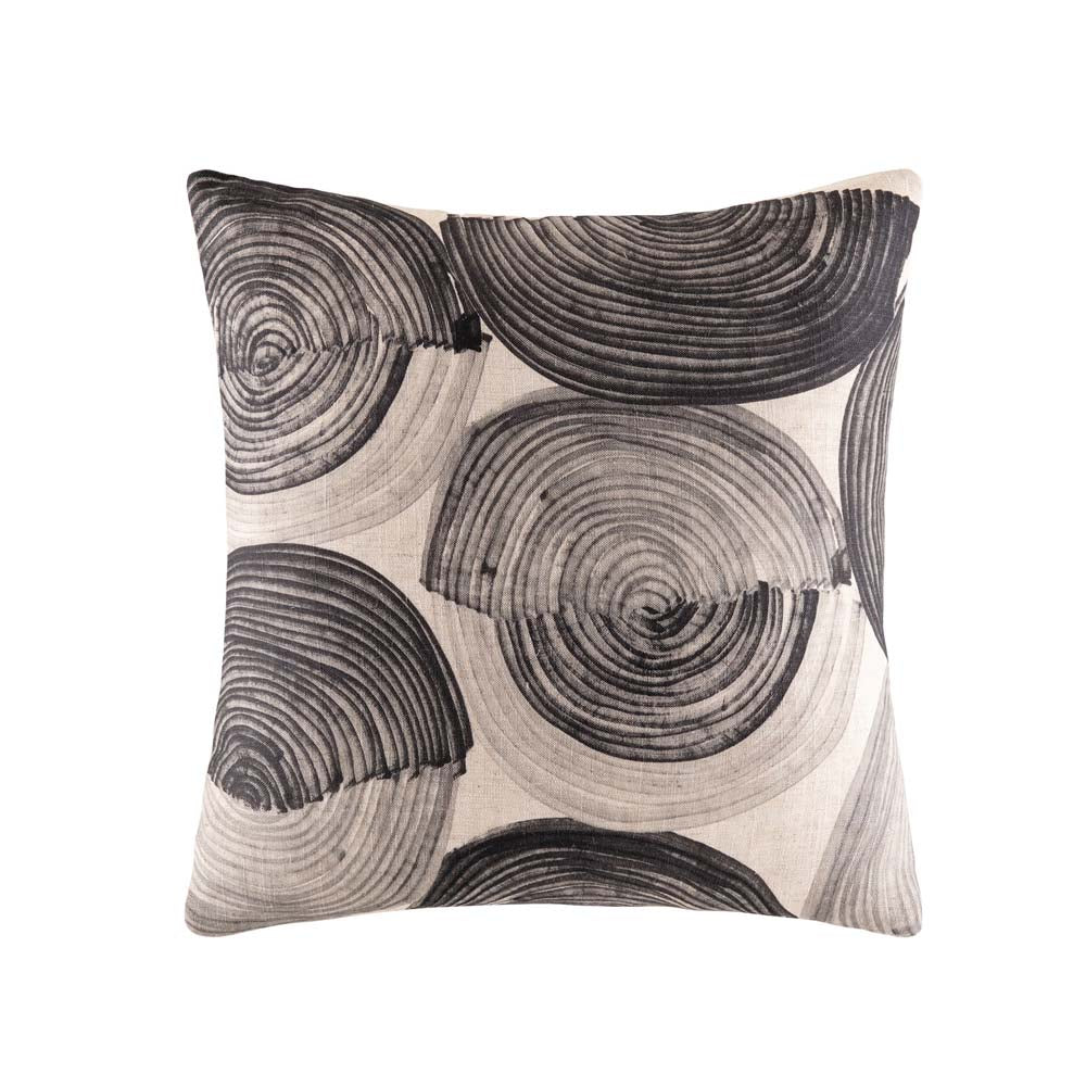 Nevada Black Square Filled Cushion