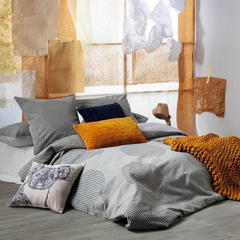 Sitra Denim Quilt Cover Set | King Bed