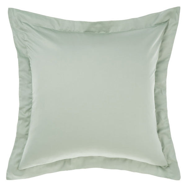 Augusta 100% Cotton 500TC Green Gum European Pillowcase