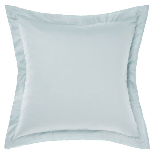 Augusta 100% Cotton 500TC Pale Blue European Pillowcase