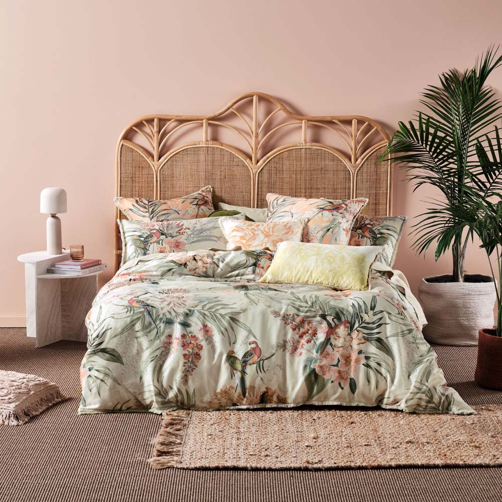 Briella Stone Quilt Cover Set | Super King