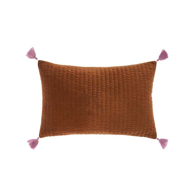 Drew Paprika Long Filled Cushion