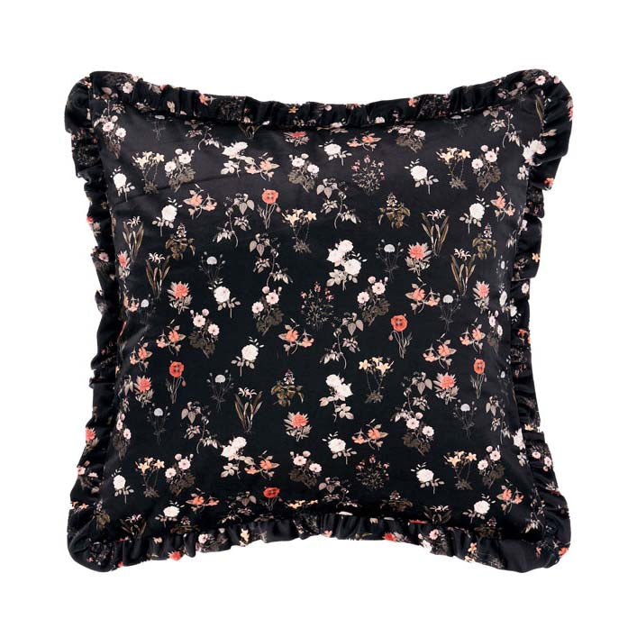 Gwyneth Peach Square Filled Cushion