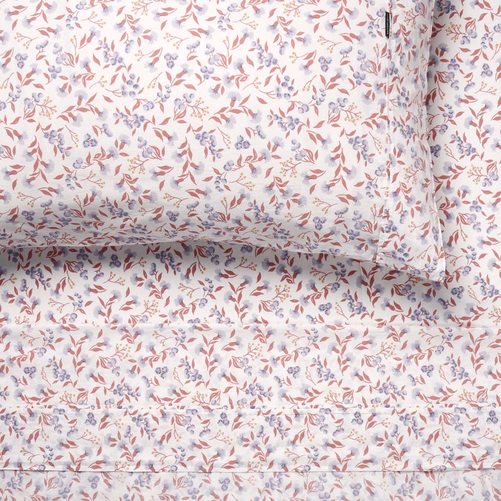 Matilda Peach Sheet Set | King Bed