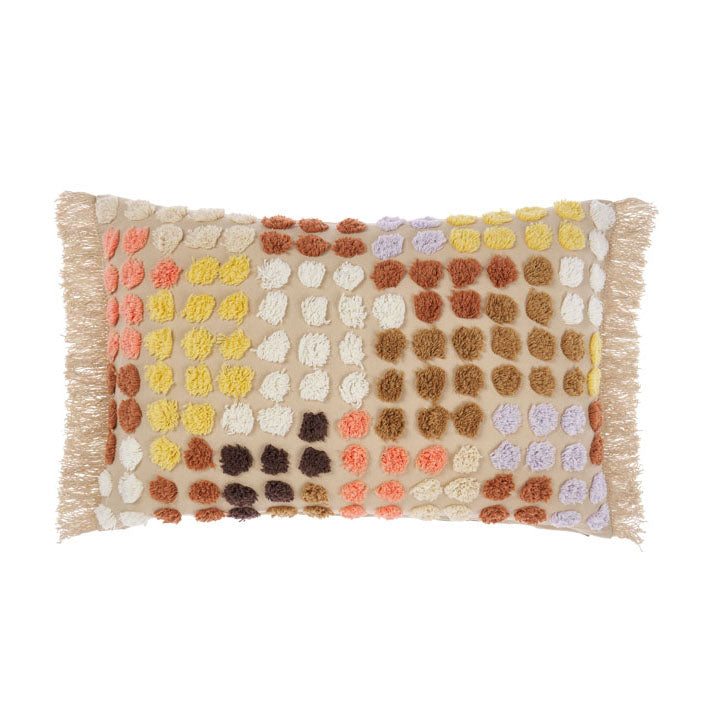 Linen House Mckenzie Sand Long Filled Cushion | My Linen