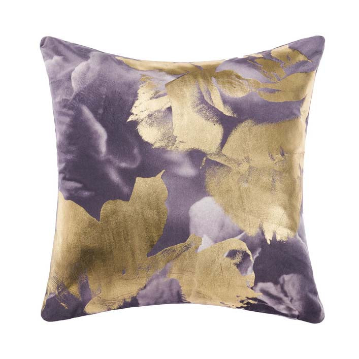 Mia Black Square Filled Cushion