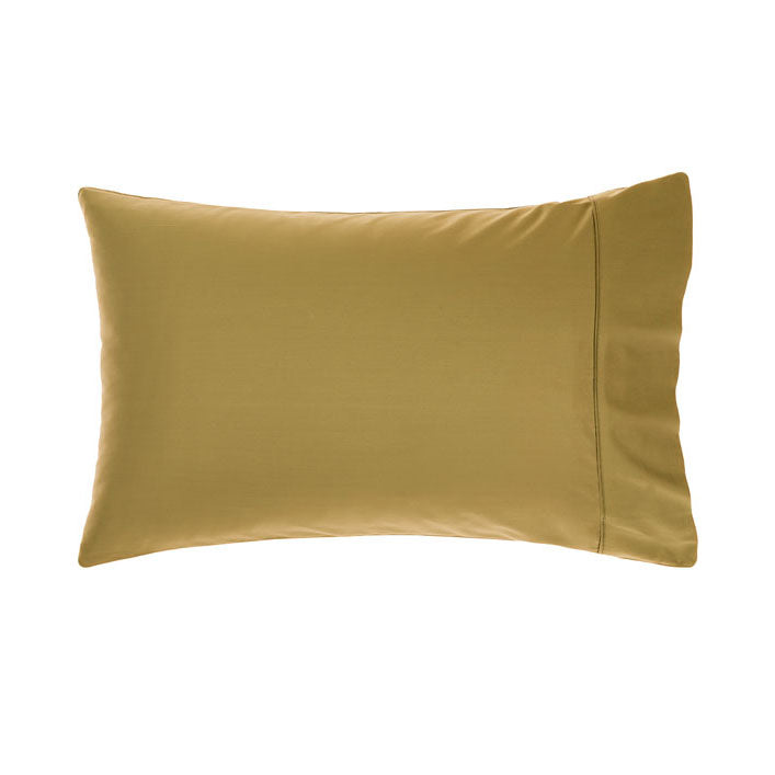 Nara Bronze Bamboo Cotton Standard Pillowcase