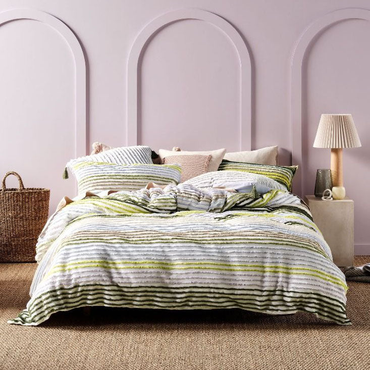 Nola Multi Quilt Cover Set | Double Bed