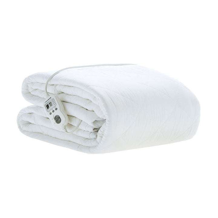 Electric Blanket Multi Zone Quilted | Long Single Left Bed