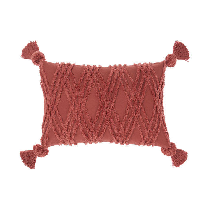 Solange Paprika Long Filled Cushion