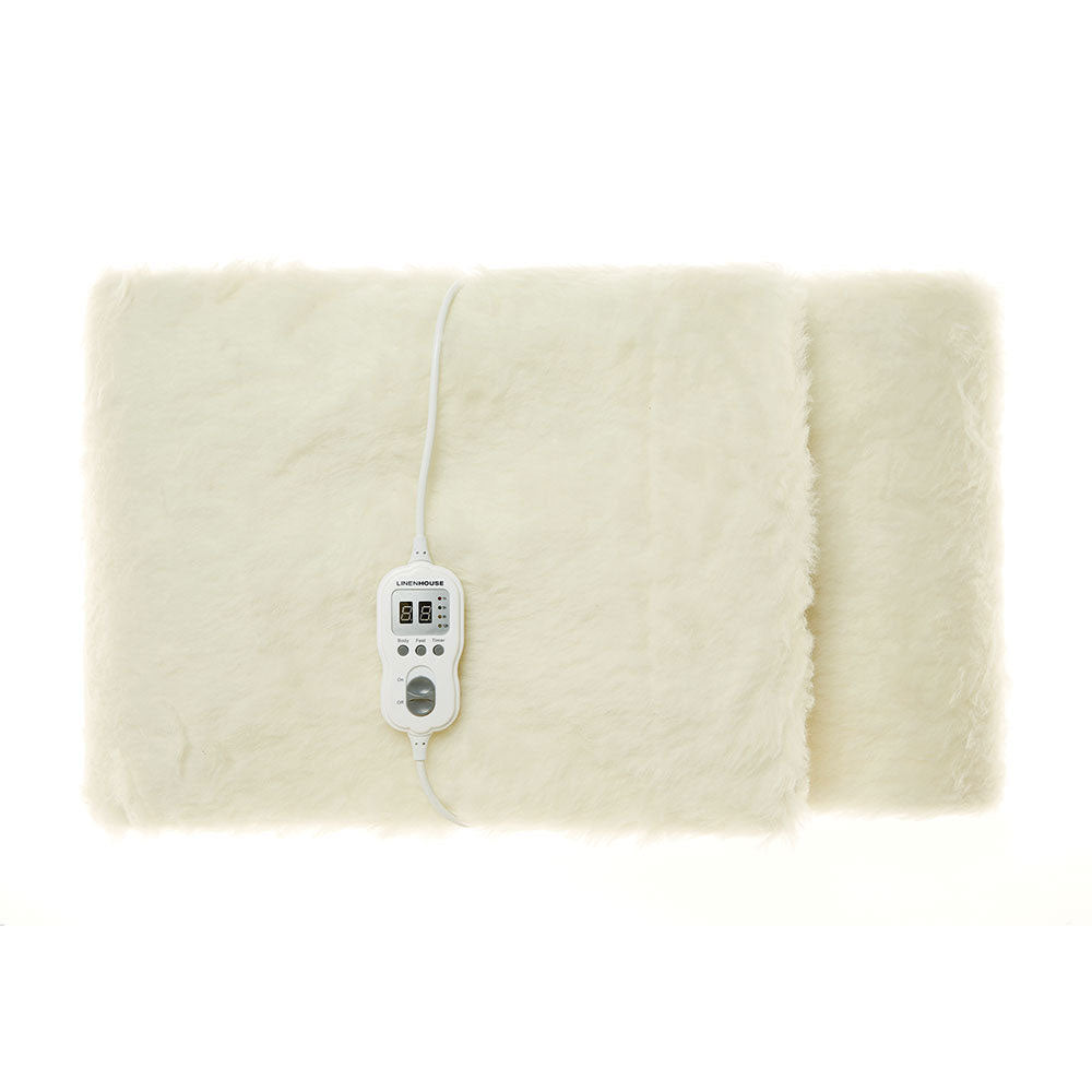 Electric Blanket Multi Zone Australian Wool | Long Single Right Bed