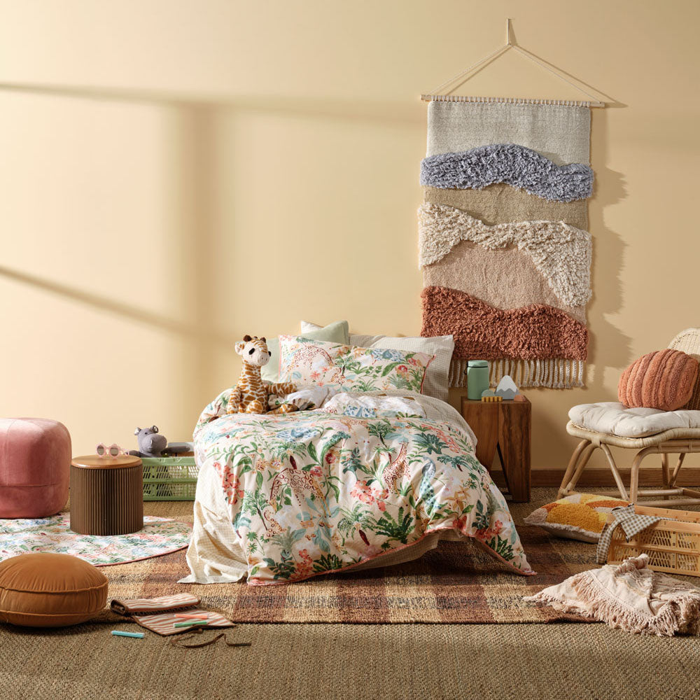 Gentle Giants Multi Quilt Cover Set | Double Bed