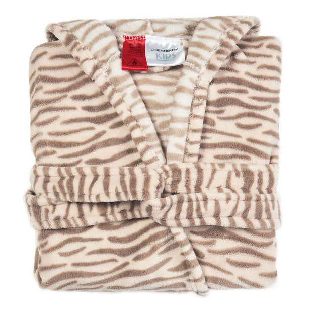 Plush Kids Bathrobe Tiger | Kids Medium Size 6