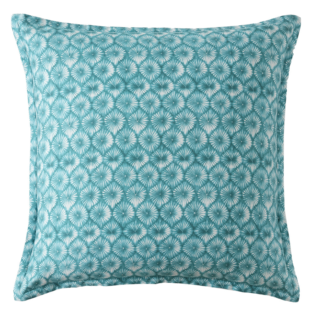 Logan and Mason Akari Teal European Pillowcase | My Linen