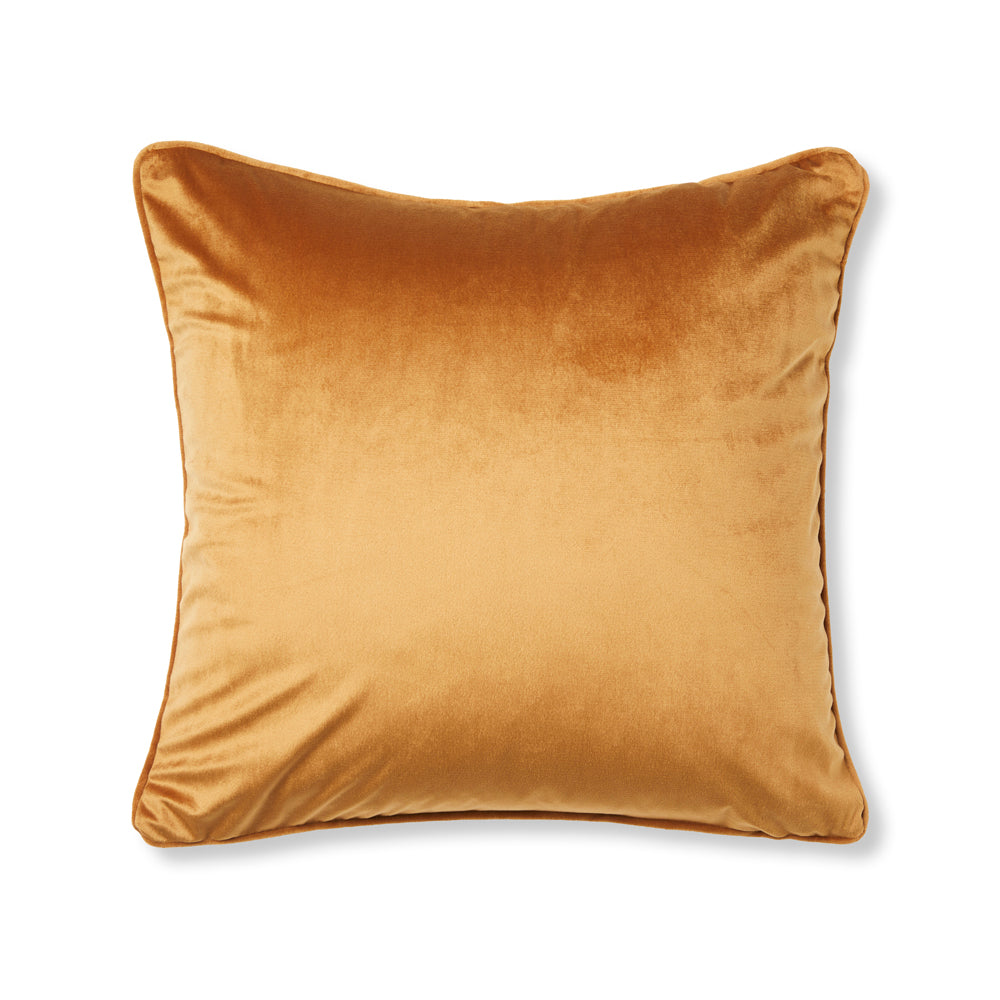 Amelia Toffee Square Filled Cushion