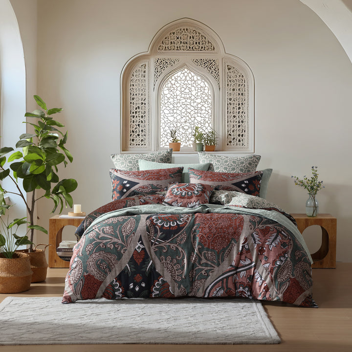 Logan and Mason Anikah Multi Quilt Cover Set | My Linen