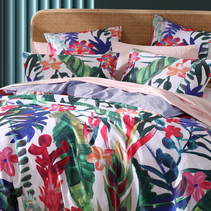 Atherton Tropic Quilt Cover Set | Queen Bed