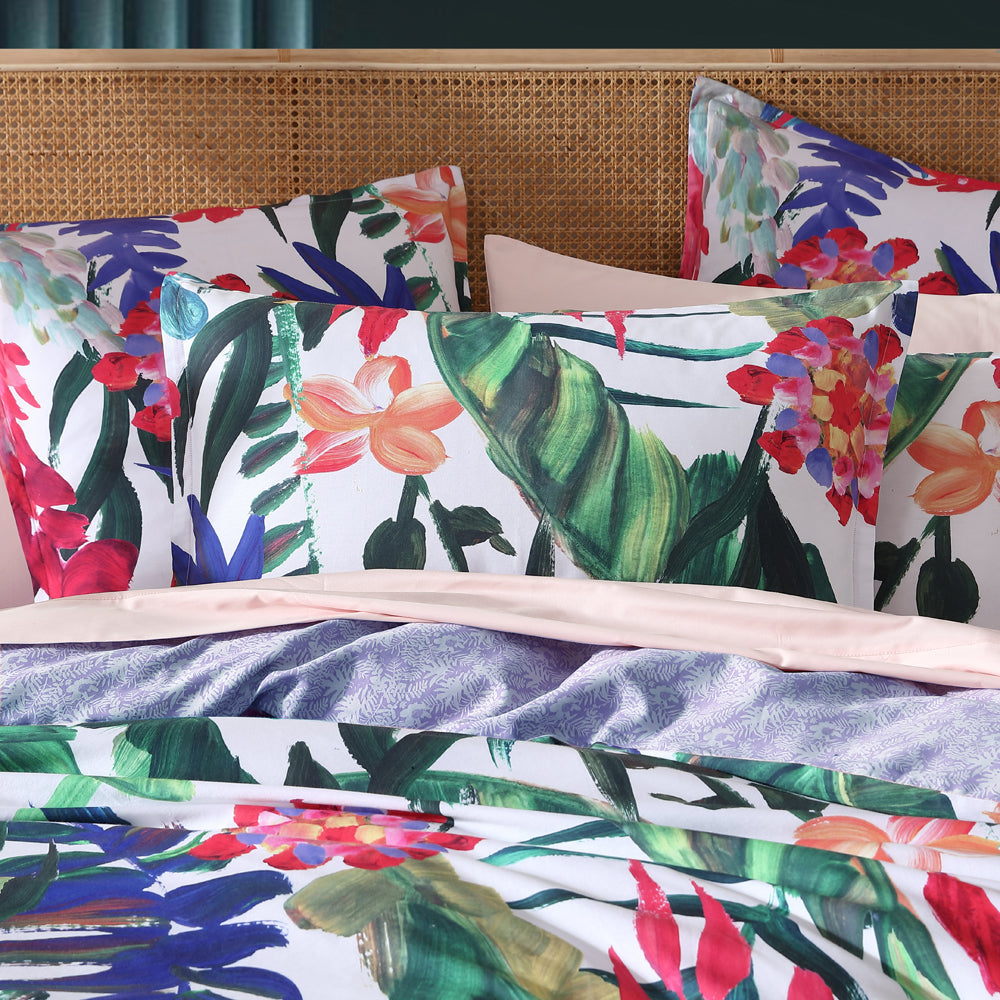 Atherton Tropic Quilt Cover Set | King Bed