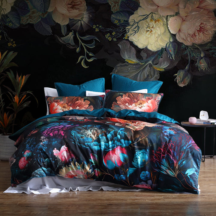 Botany Bloom Quilt Cover Set | King Bed